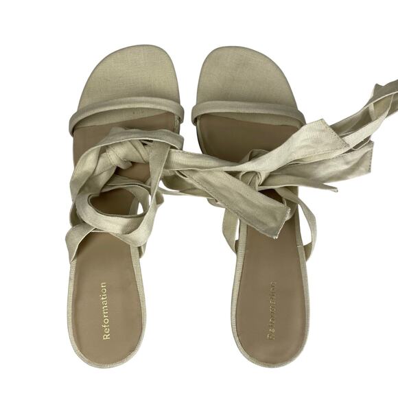 NWOT - Reformation Alessa Espadrille Wedge - Picture 4 of 7